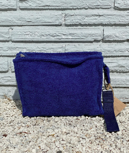 Terry cloth pouch hot sale